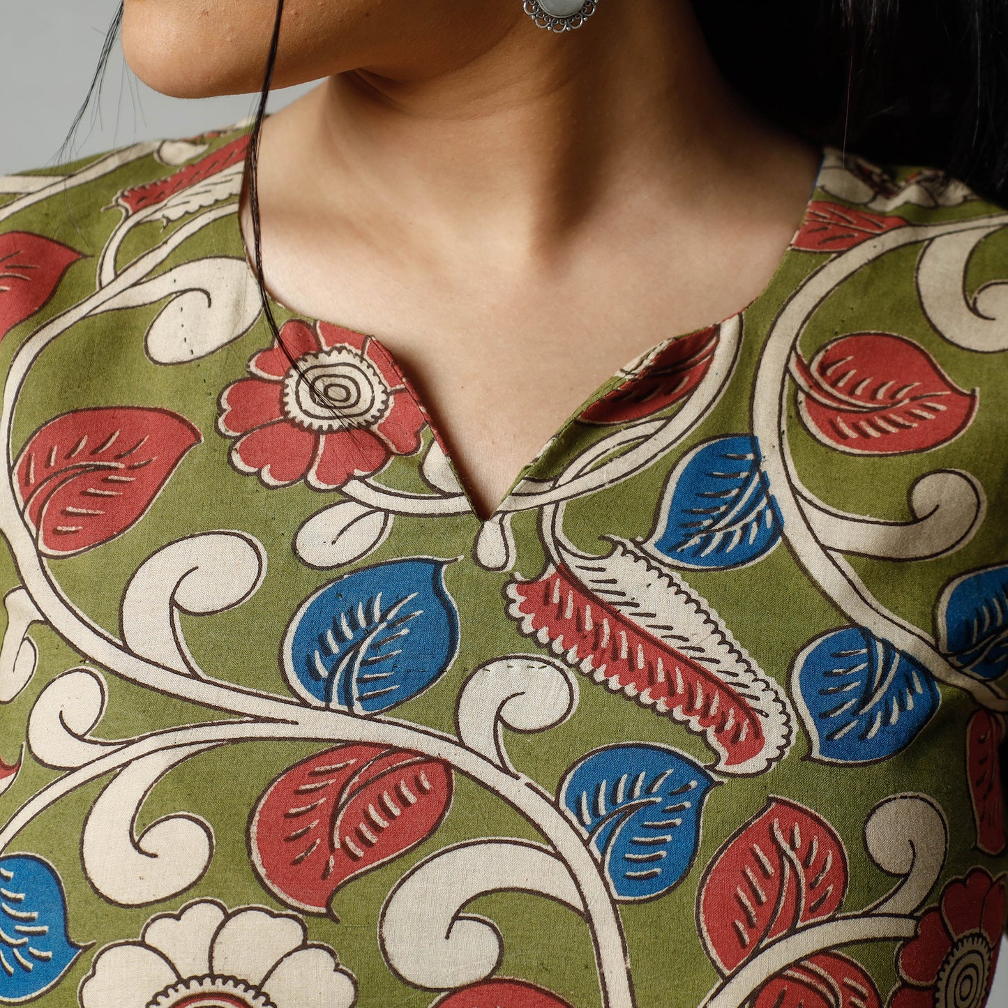 kalamkari printed kurta