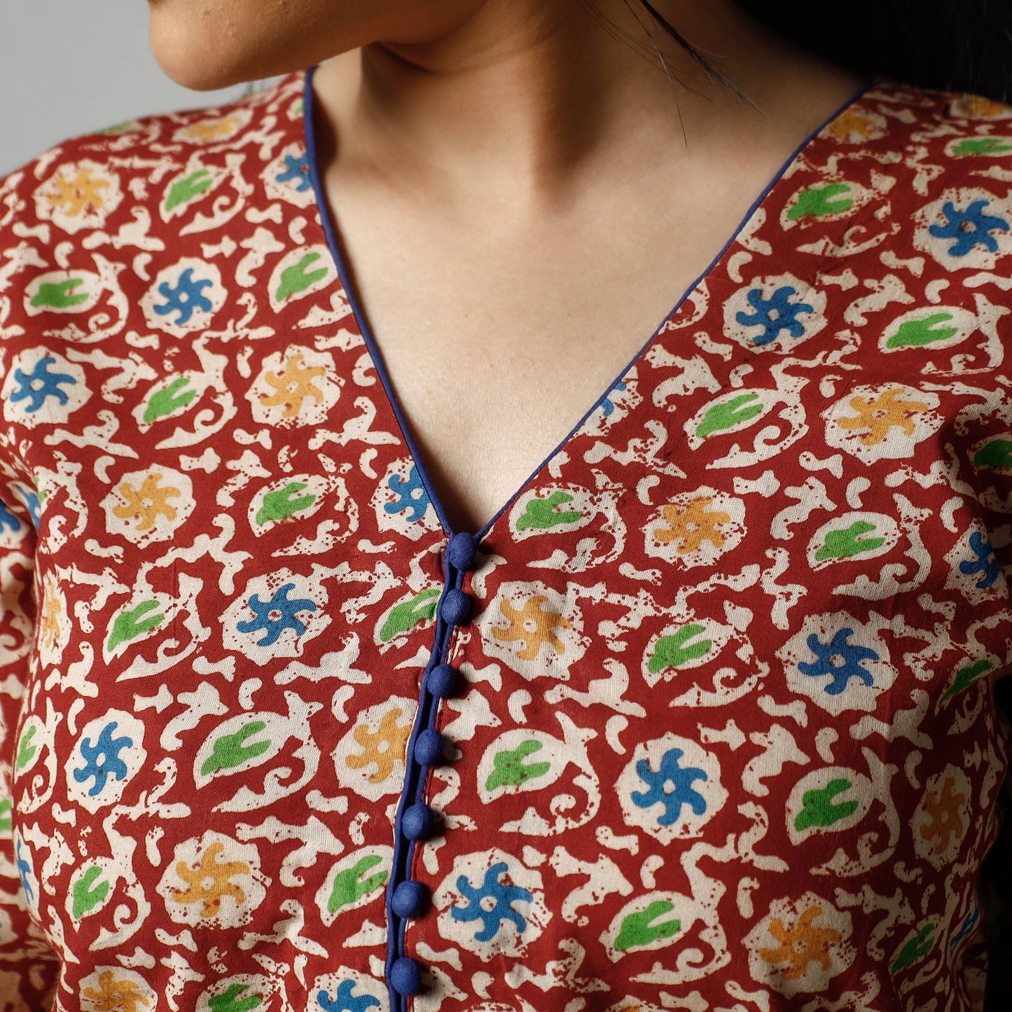 kalamkari printed kurta