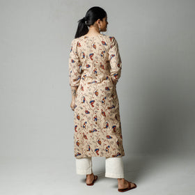 Buy Kalamkari Printed Cotton Kurta For Women