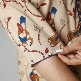 Buy Kalamkari Printed Cotton Kurta For Women