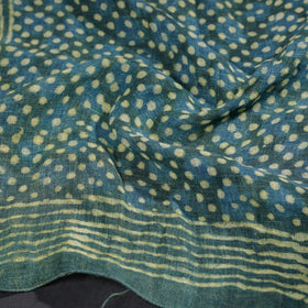 Buy Block Art Print Linen Bindaas Stole