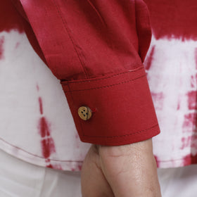 Buy Shibori Tie-Dye Cotton Men Full Sleeve Shirt Online at iTokri.com
