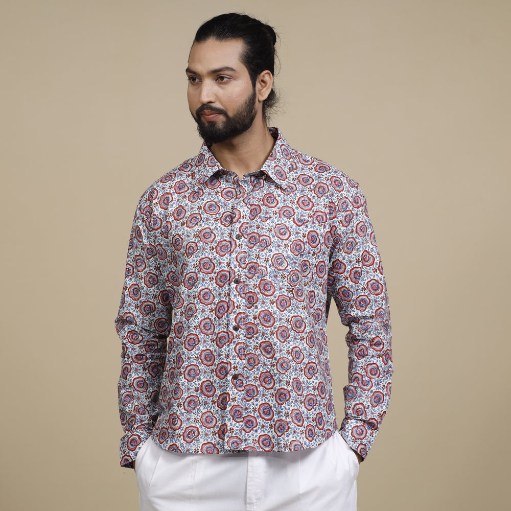 Block Printed Men Shirt