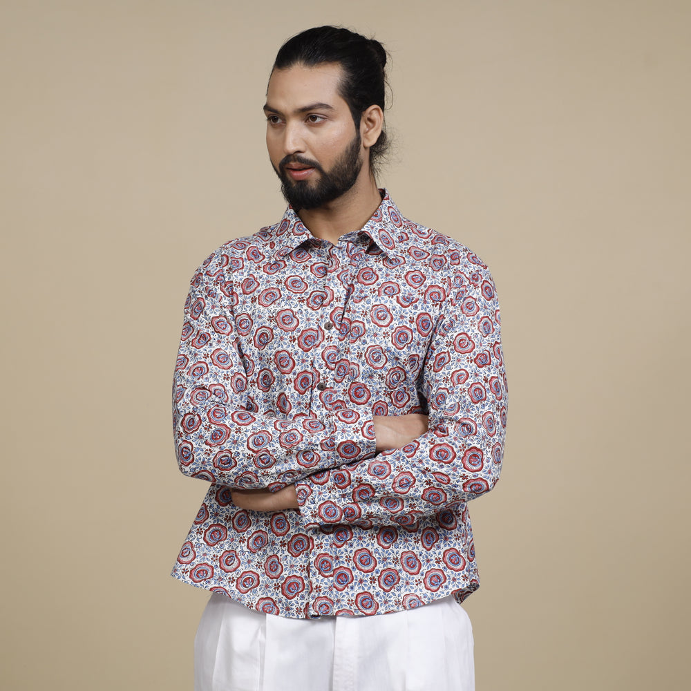 Block Printed Men Shirt