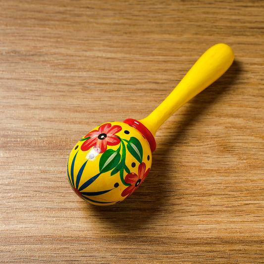 Rattle - Banaras Handpainted Wooden Toy