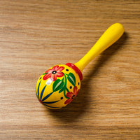 wooden rattle