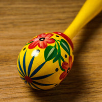 wooden rattle