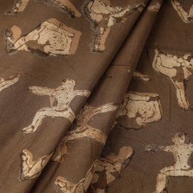 Bindaas Block Printed Cotton Natural Dyed Fabric