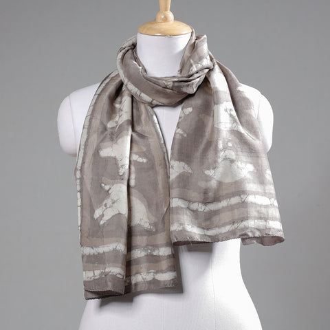 block print stole