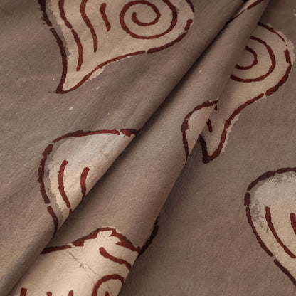Bindaas Block Printed Natural Dyed Cotton Fabric