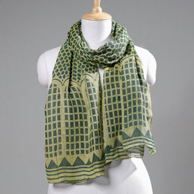 Buy Block Art Print Linen Bindaas Stole