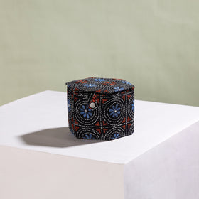  Bengal Kantha Work Handcrafted Hexagon Jewelry Box (Set of 3) 
