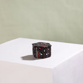  Bengal Kantha Work Handcrafted Hexagon Jewelry Box (Set of 3) 