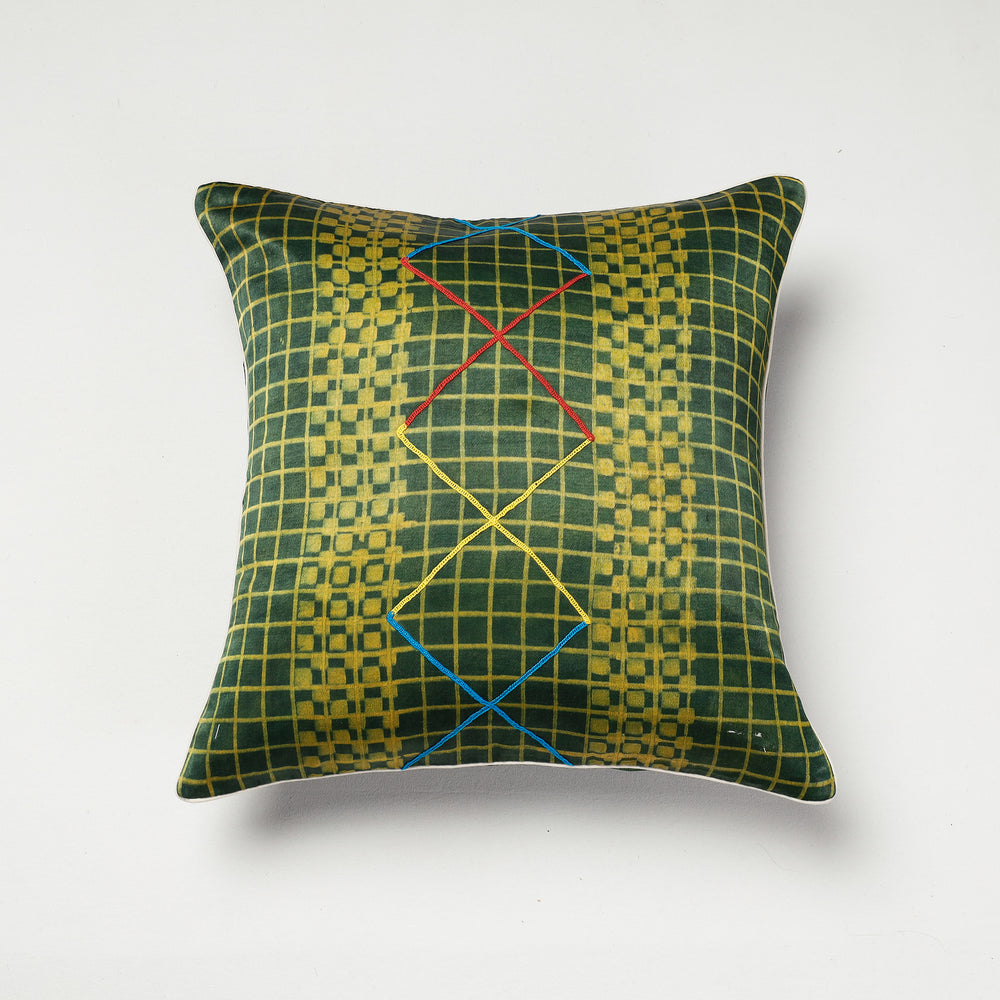 Ajrakh Cushion Cover