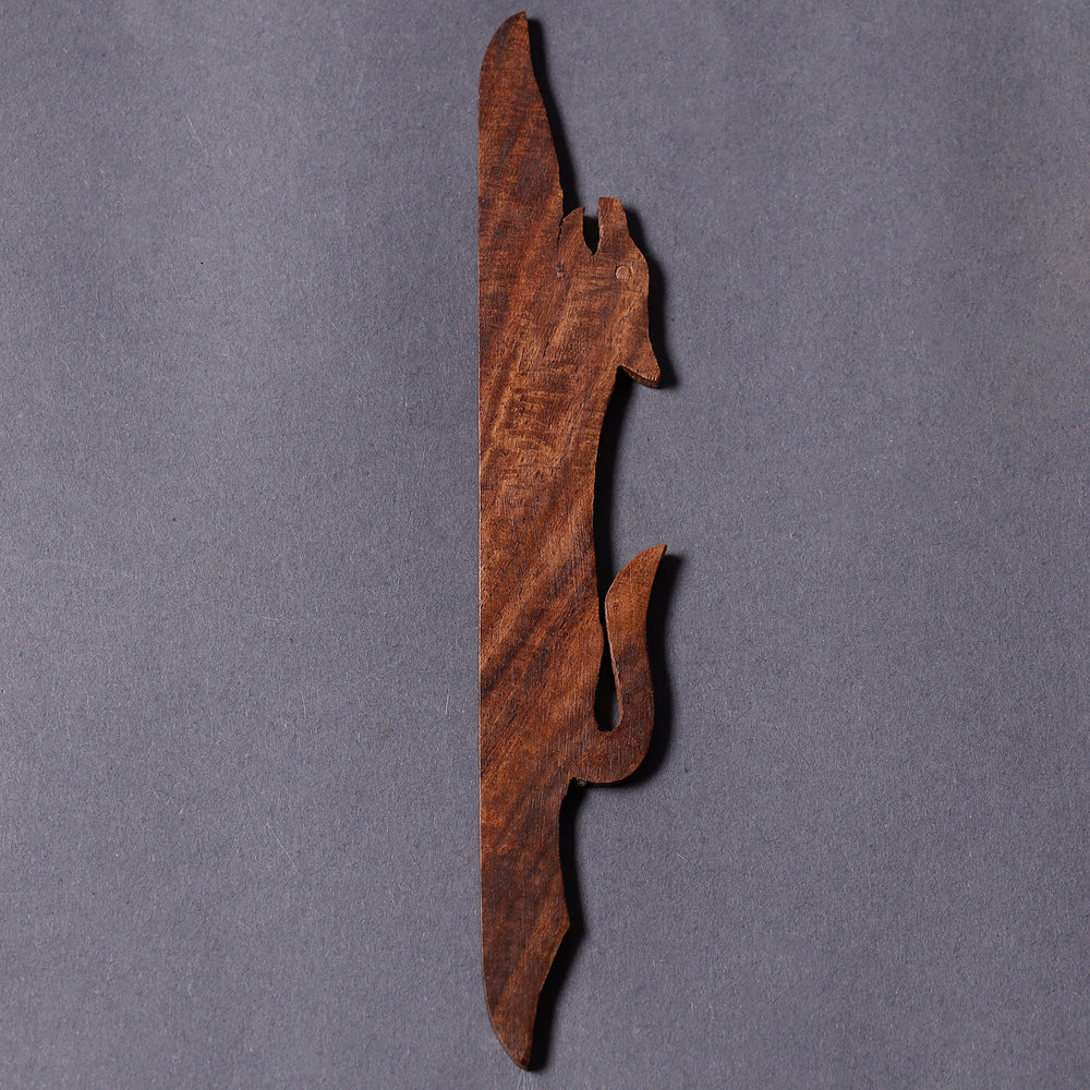 wooden bookmark