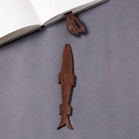 Buy Hand Carved Sheesham Wood Bookmark Online in India 