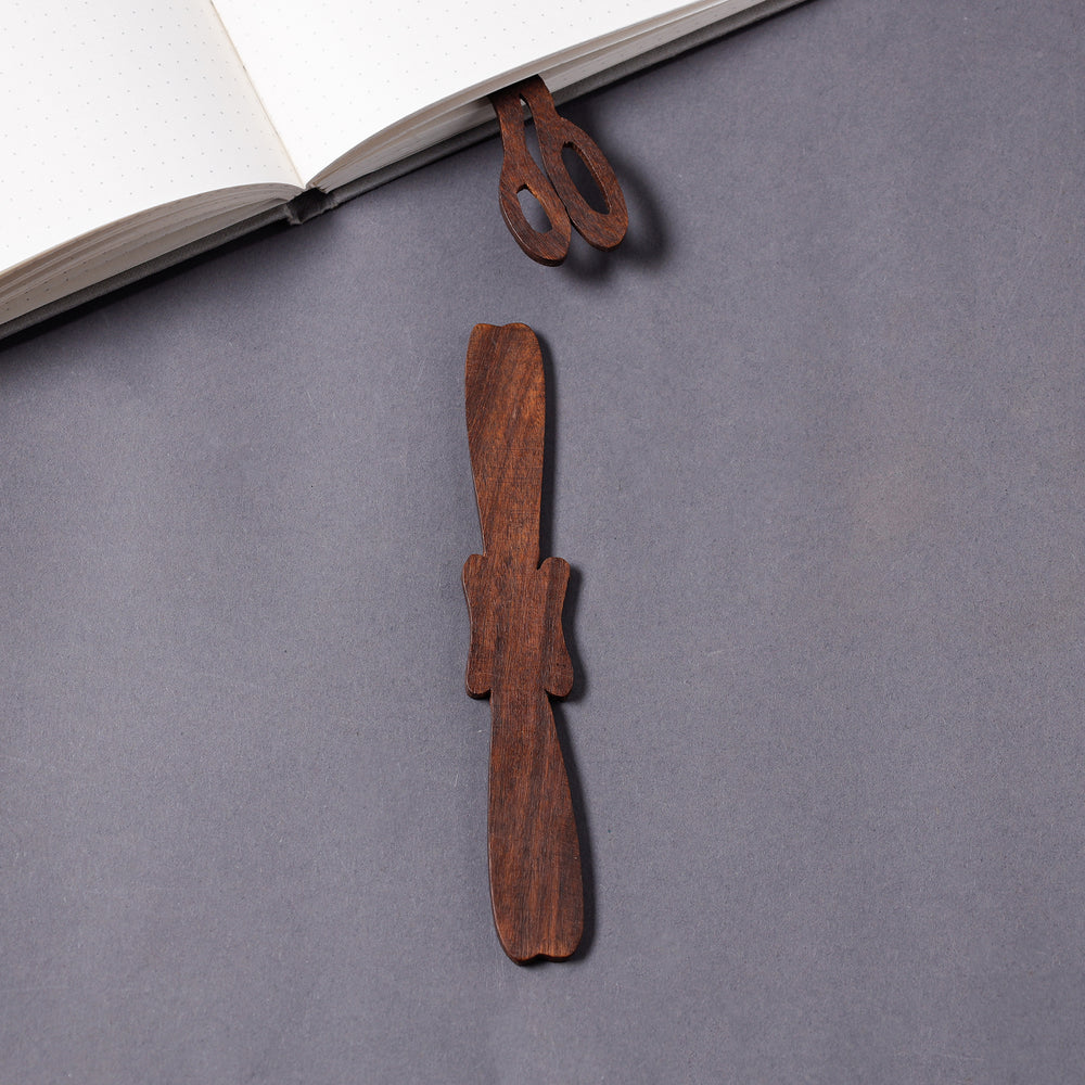 wooden bookmark