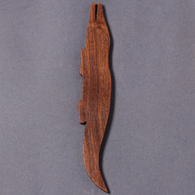 Buy Hand Carved Sheesham Wood Bookmark Online in India 