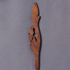 Buy Hand Carved Sheesham Wood Bookmark Online in India 