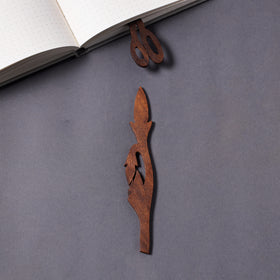 Buy Hand Carved Sheesham Wood Bookmark Online in India 