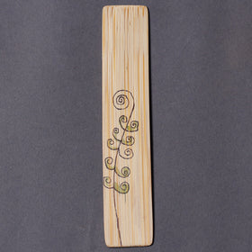 Buy Kerala Mural Handpainted Bamboo Bookmark Online l iTokri.com