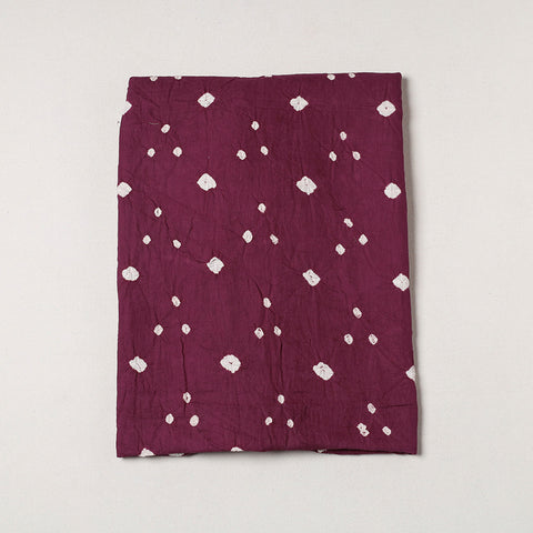  Kutch Bandhani Tie-Dye Mul Cotton Precut Fabric 