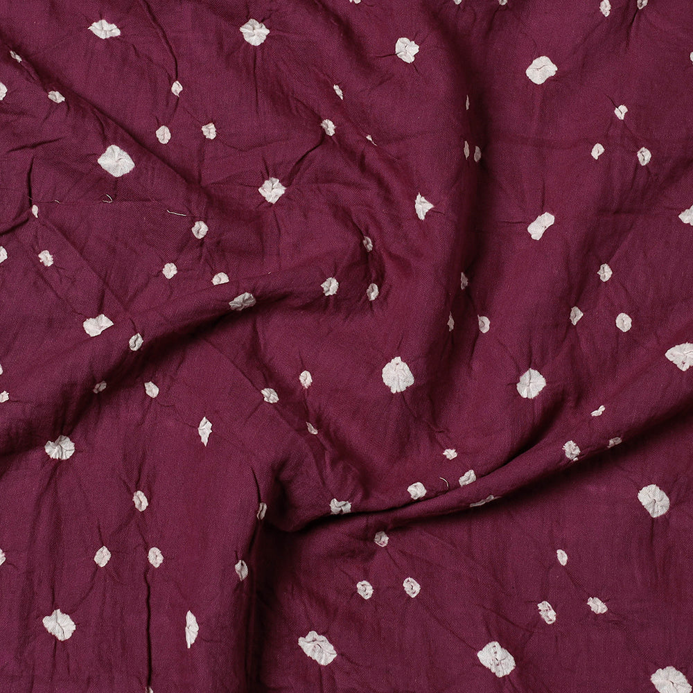  Kutch Bandhani Tie-Dye Mul Cotton Precut Fabric 