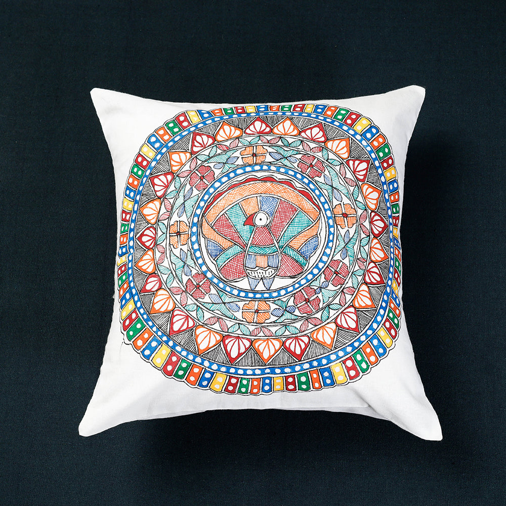 Madhubani Cushion Cover