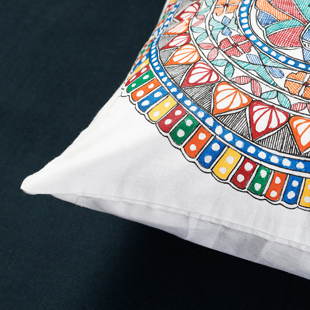 Madhubani Cushion Cover