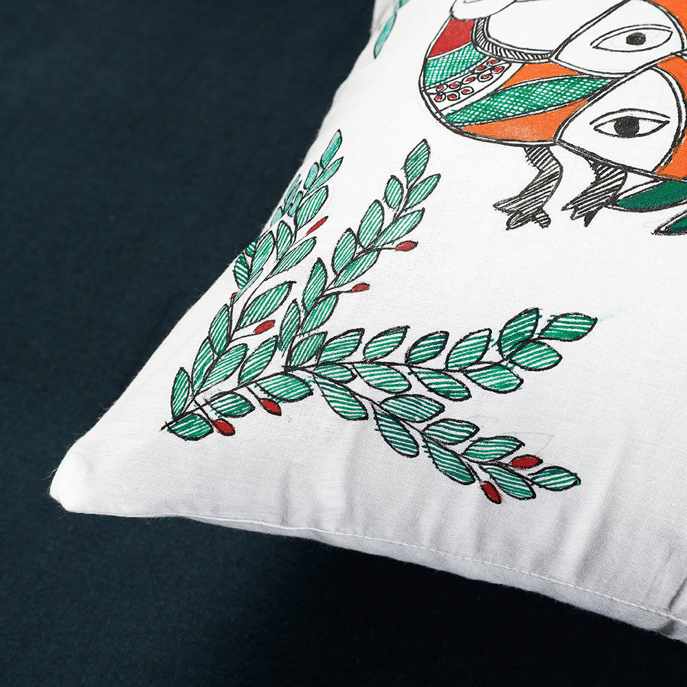 Madhubani Cushion Cover 