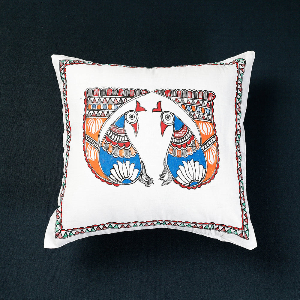 Madhubani Cushion Cover 