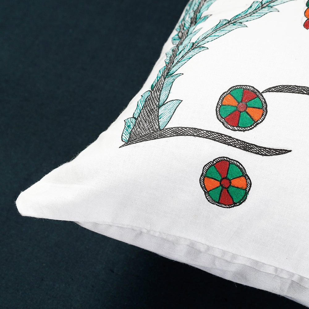 Madhubani Cushion Cover 