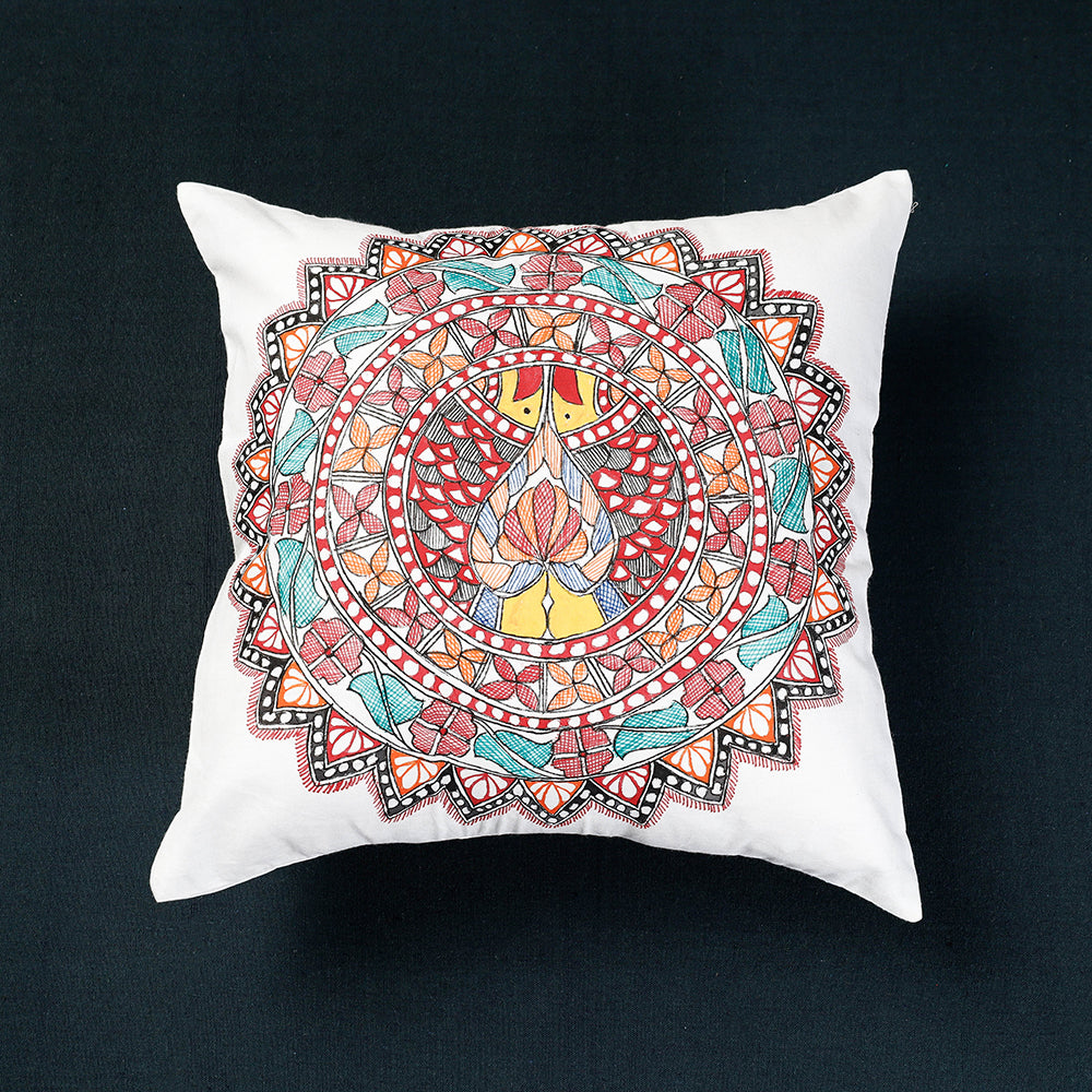 Madhubani Cushion Cover