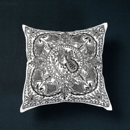 Madhubani Cushion Cover