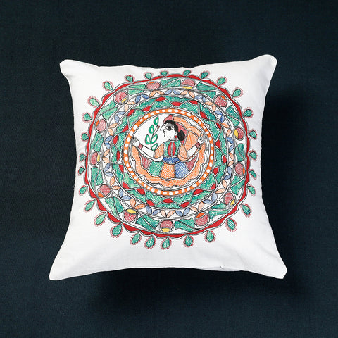 Madhubani Cushion Cover