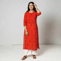 jacquard kurta