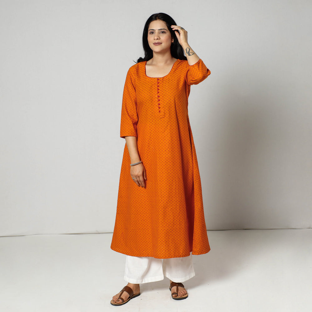 jacquard kurta