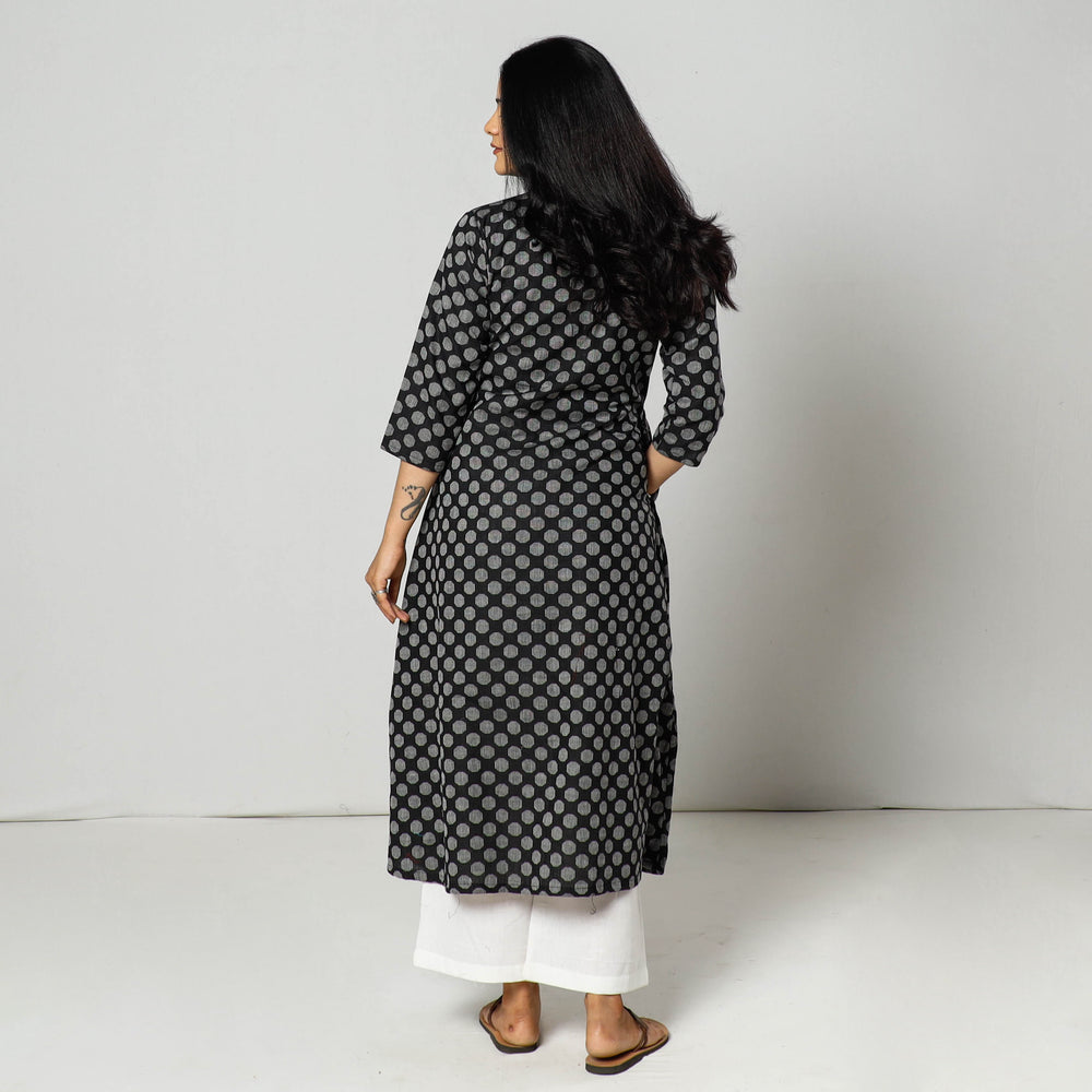 jacquard kurta