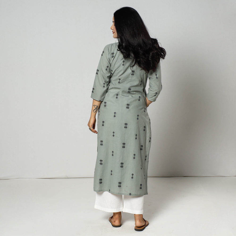 jacquard kurta