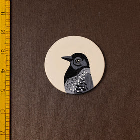  Bird - Handpainted Terracotta Fridge Magnet 