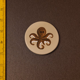  Octopus - Handpainted Terracotta Fridge Magnet 
