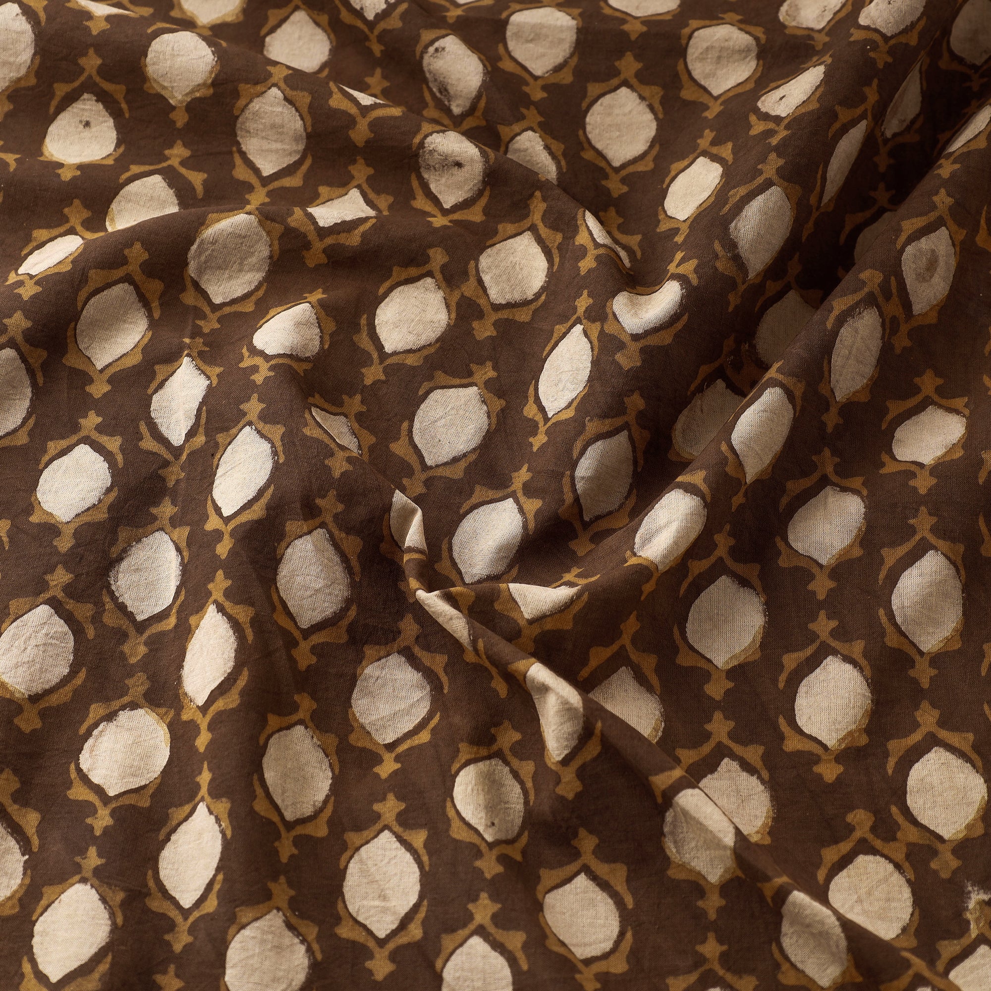 Buy Akola Hand Block Printed Cotton Fabric Online l iTokri.com