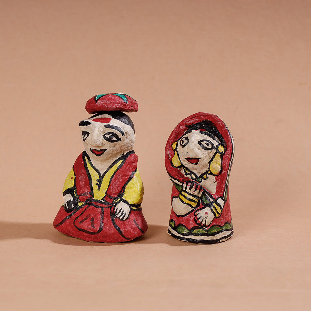 Handpainted Couple Doll