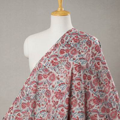 Buy Sanganeri Block Printed Cotton Fabric Online l iTokri.com - iTokri ...