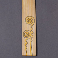 Kerala Handpainted Bamboo Bookmark