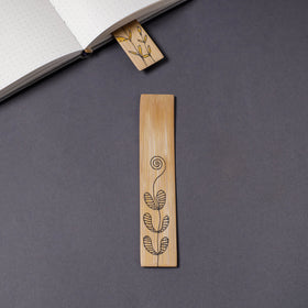 Buy Kerala Handpainted Bamboo Bookmark 