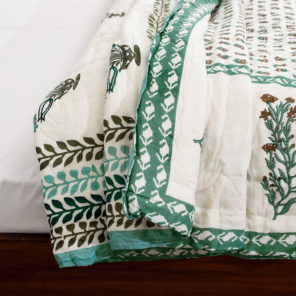 sanganeri quilt / blanket