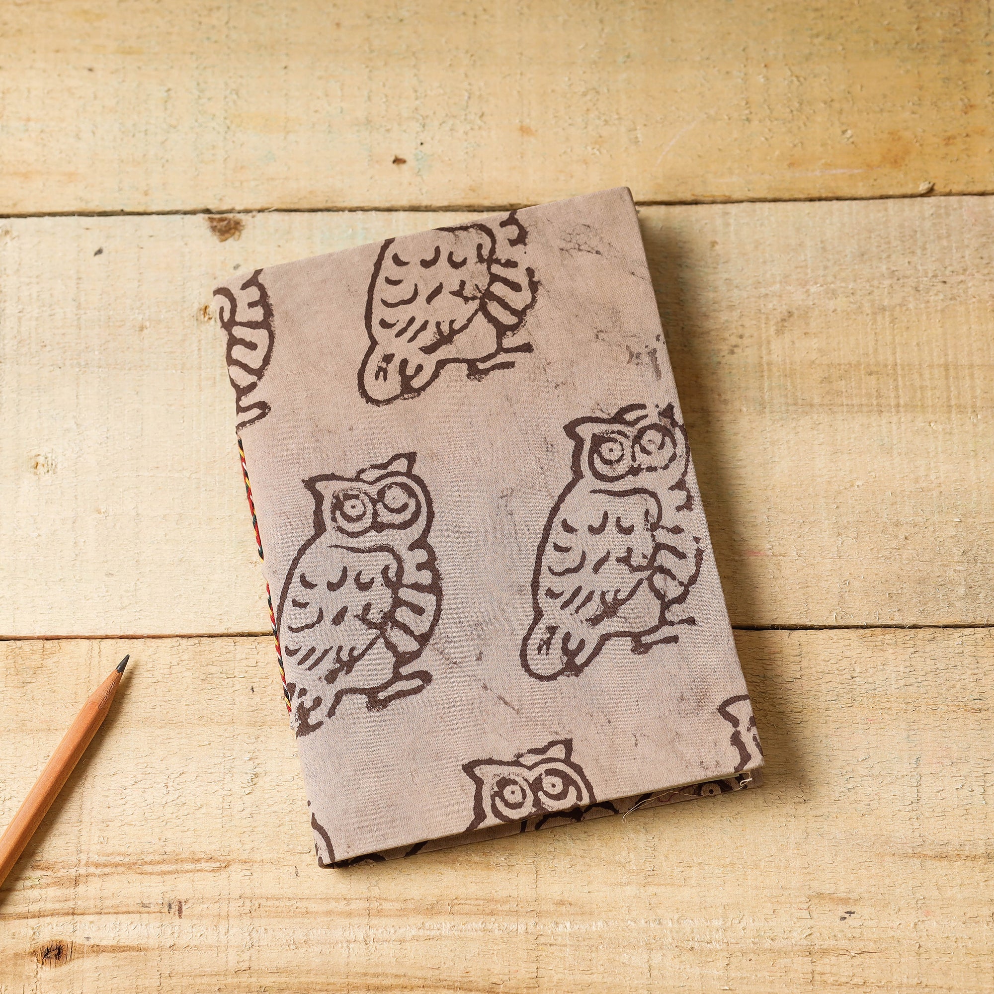  Bindaas Fabric Cover Handmade Paper Notebook 