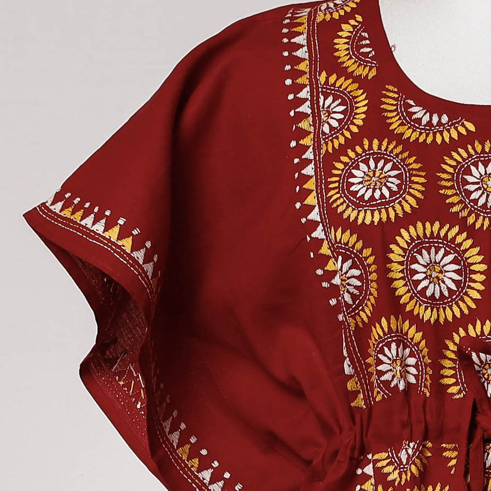 embroidery kaftan 