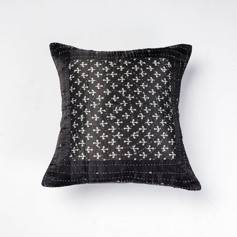 Kutch Tagai Embroidery Mashru Silk Cushion Covers 
